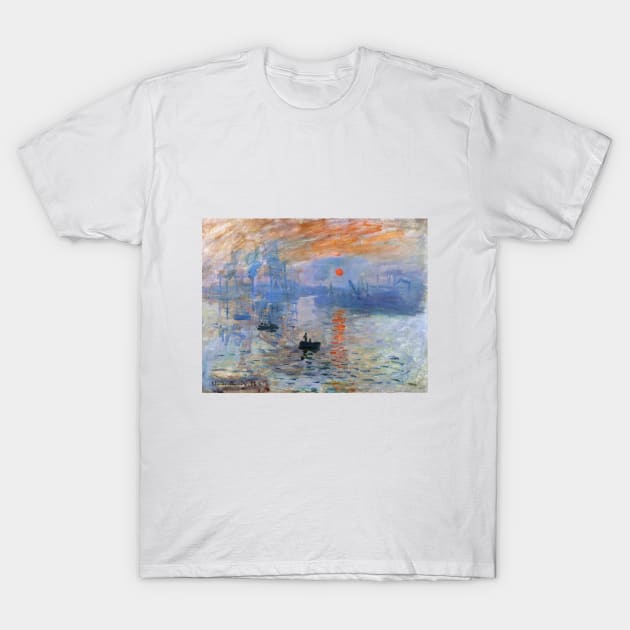 Sunrise painting T-Shirt by LegnaArt